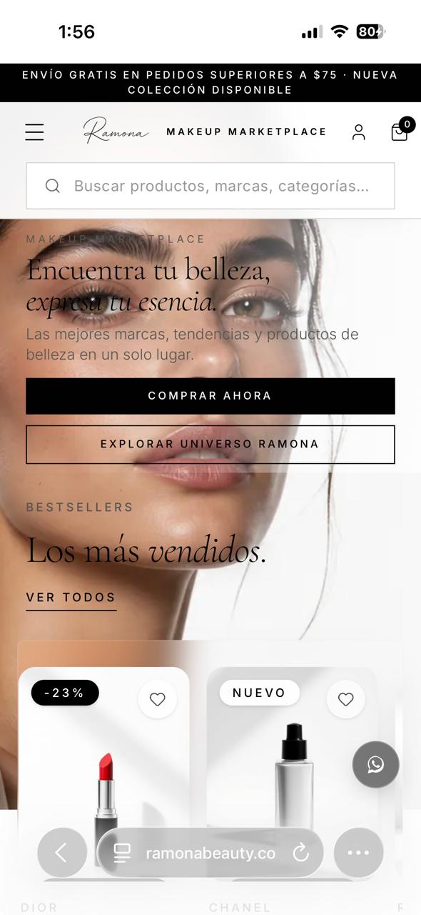 Ramona Beauty screenshot