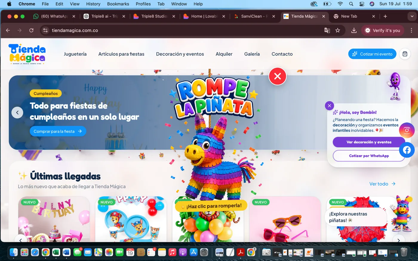 Tienda Mágica screenshot